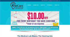 Desktop Screenshot of earcareassociates.com
